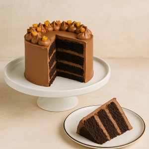 Chocolate & Caramel Cake